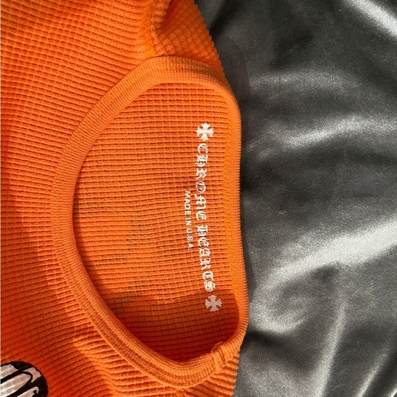 Chrome hearts Matty Boy orange thermal Cropped - Picture 8 of 8